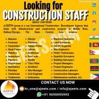 Best construction agencies for hiring manpower from India